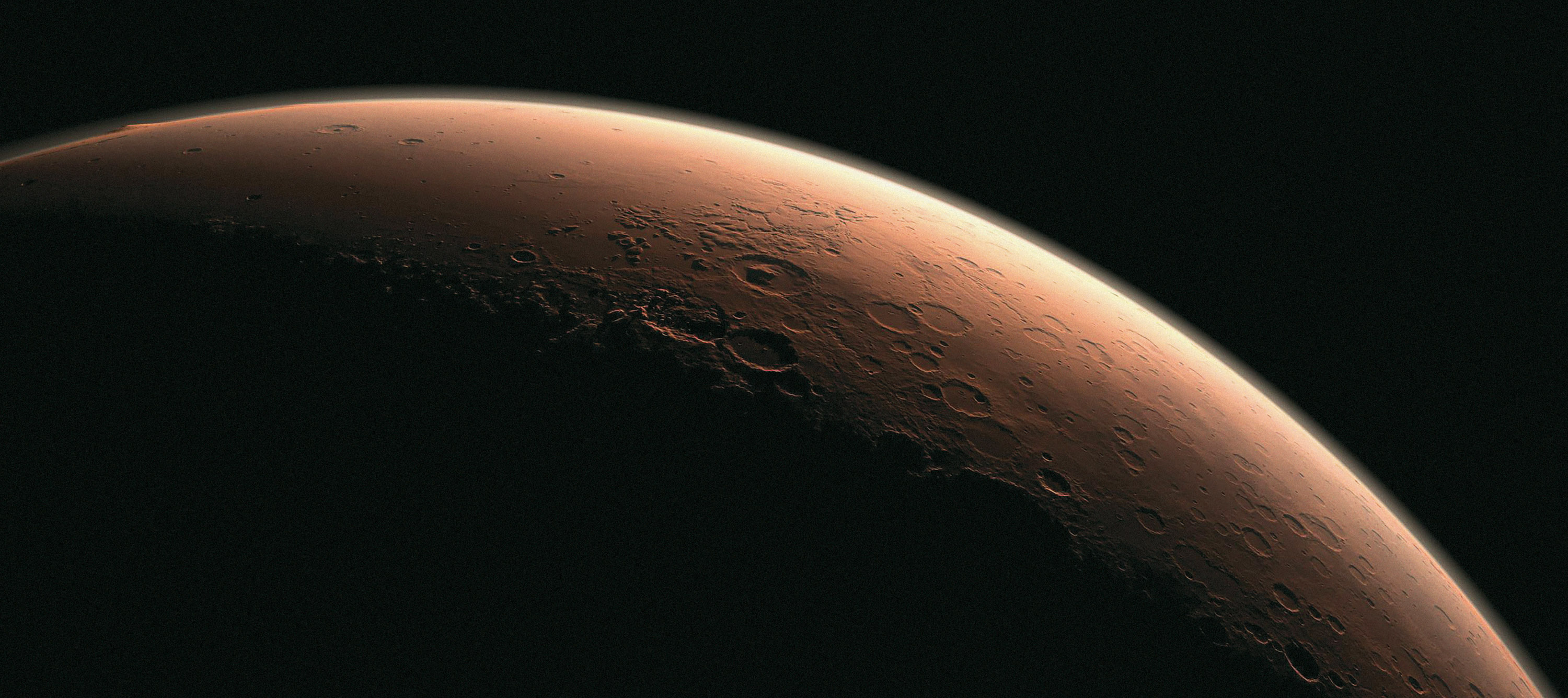 detail from an image of Mars&#039; surface